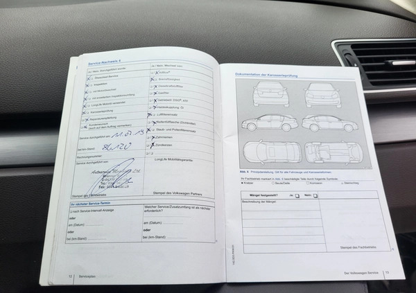 Volkswagen Passat cena 36900 przebieg: 141000, rok produkcji 2013 z Inowrocław małe 211